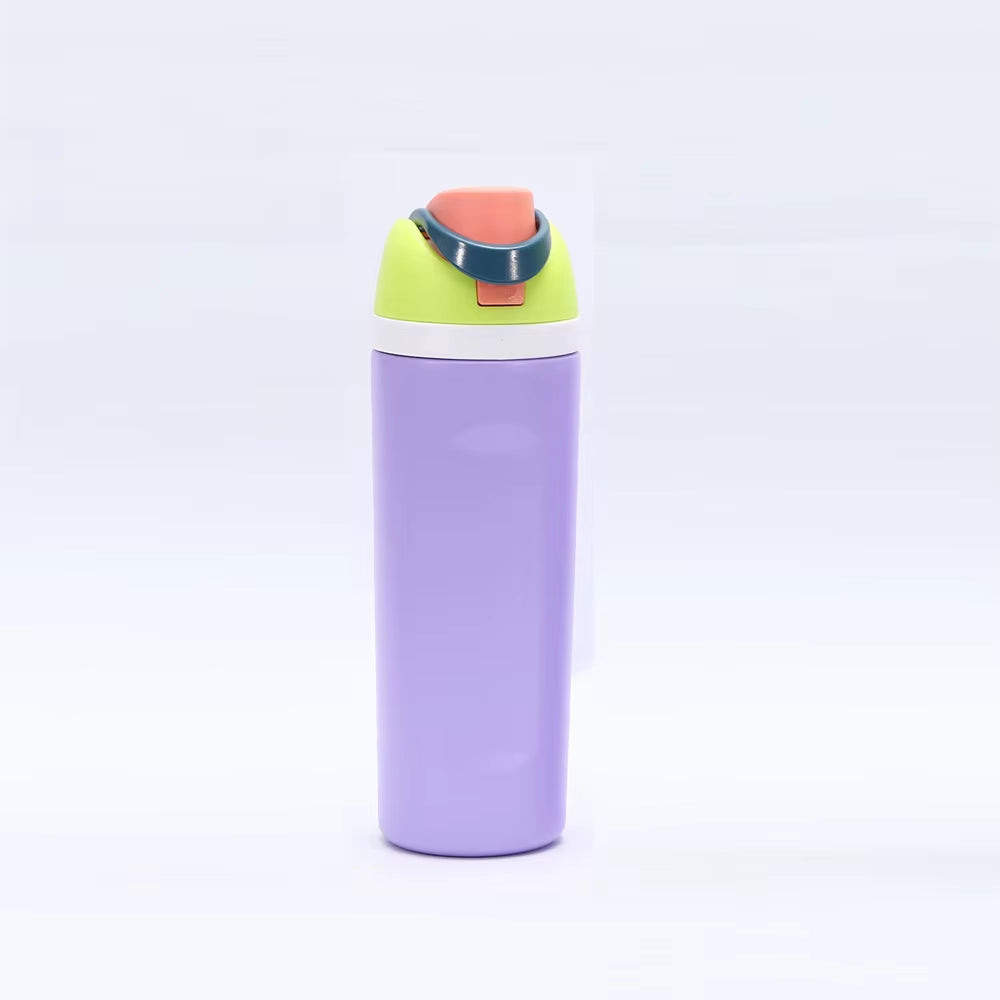 Premium 700ml Stainless Steel Thermos with Leak-Proof Lid & Straw - BPA Free Tritan, Ideal for Sports & Travel